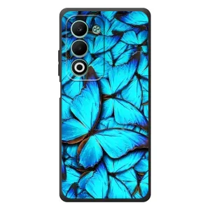 Силиконовый бампер с картинкой животных для OPPO A5 (Крылья бабочек)