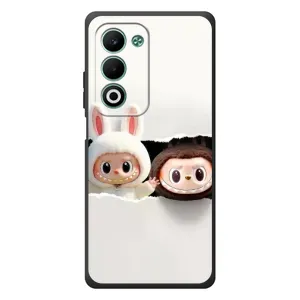Чехол с принтом Лабубу для OPPO A5 (Фигурки Labubu)
