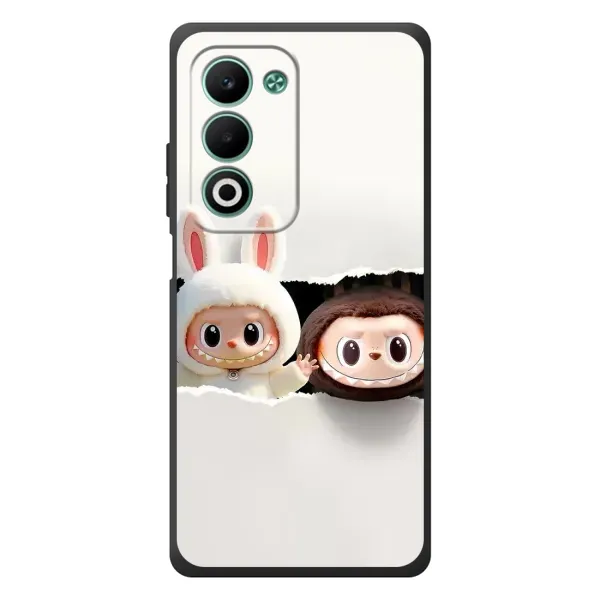 Чехол с рисунком «Фигурки Labubu» для OPPO A5 Чехол с рисунком «Фигурки Labubu» для OPPO A5