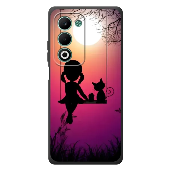 Чехол с рисунком «На качели» для OPPO A5 Чехол с рисунком «На качели» для OPPO A5