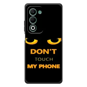 Чехол с Прикольным принтом на OPPO A5 (Не трогай мой телефон)