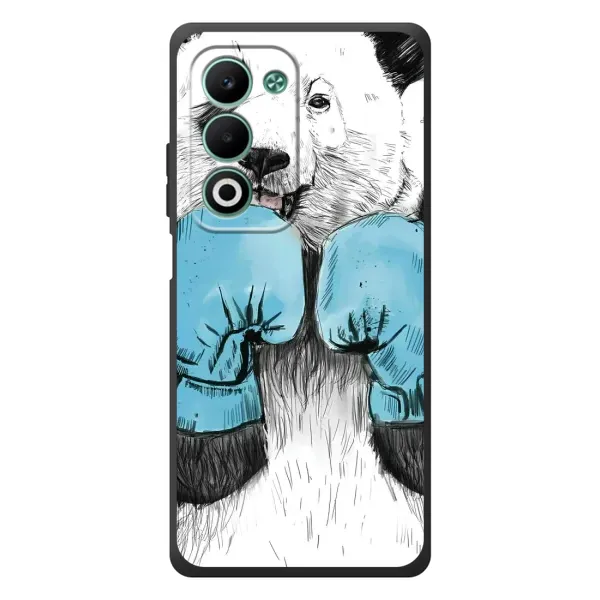 Чехол с рисунком «Панда боксер» для OPPO A5
