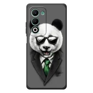 Чехлы с Пандами на OPPO A5 (Панда в очках)