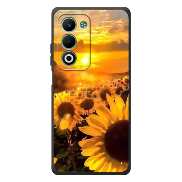 Чехол с рисунком «поле подсолнухов» для OPPO A5