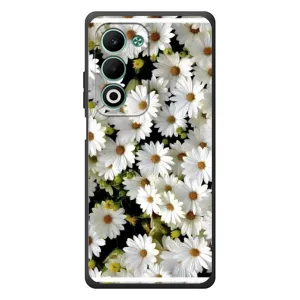 Чехол с ромашками на OPPO A5 (Рамка в ромашках)