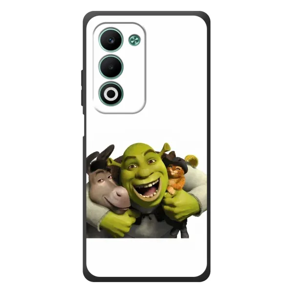 Чехол с рисунком «Шрек осел и кот» для OPPO A5 Чехол с рисунком «Шрек осел и кот» для OPPO A5