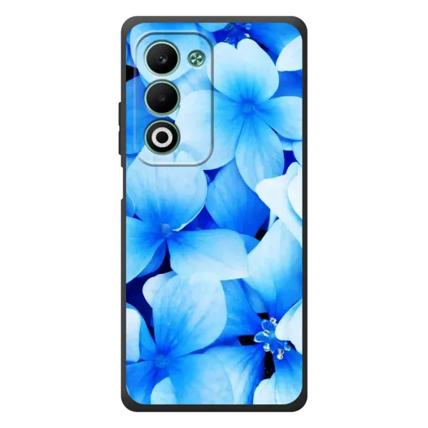 Чехол с рисунком «Синие цветы» для OPPO A5 Чехол с рисунком «Синие цветы» для OPPO A5