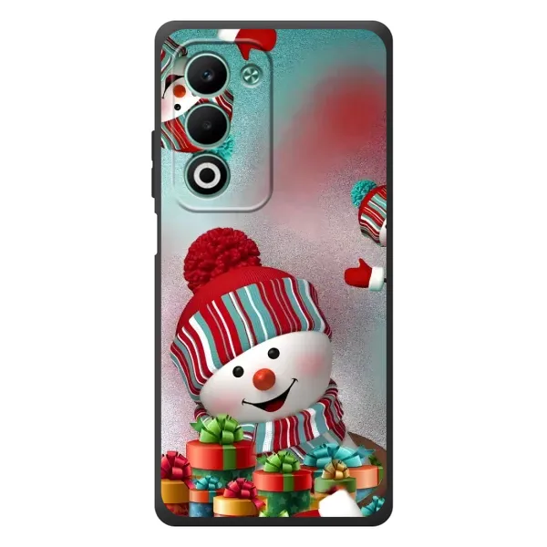 Чехол с рисунком «Снеговик в шапке» для OPPO A5 Чехол с рисунком «Снеговик в шапке» для OPPO A5