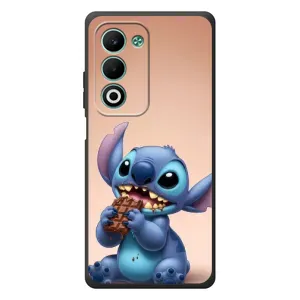 Чехол с рисунком Стич для OPPO A5 (Стич с шоколадом)