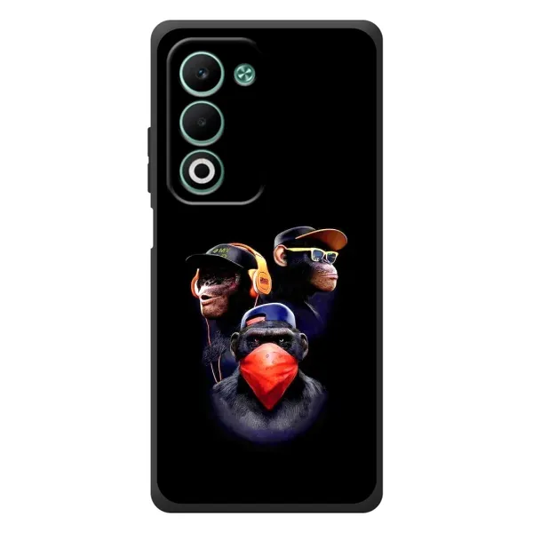 Чехол с рисунком «Три обезьяны» для OPPO A5