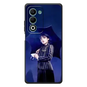 Чехлы с принтом Уэнсдей на OPPO A5 (Уэнсдей с зонтом)