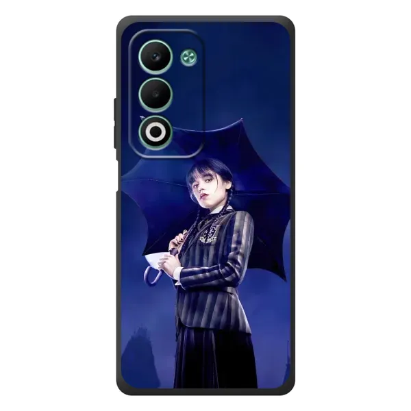 Чехол с рисунком «Уэнсдей с зонтом» для OPPO A5 Чехол с рисунком «Уэнсдей с зонтом» для OPPO A5