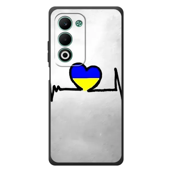 Чехол с рисунком «Украинская кардиограмма» для OPPO A5 Чехол с рисунком «Украинская кардиограмма» для OPPO A5
