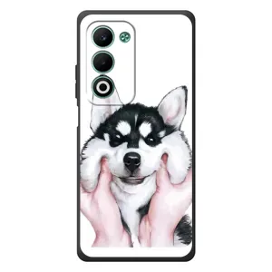 Бампер для OPPO A5 с картинкой "Песики" (Собака Хаски)