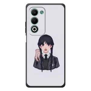 Чехлы с принтом Уэнсдей на OPPO A5 (Вещь Венсдей)
