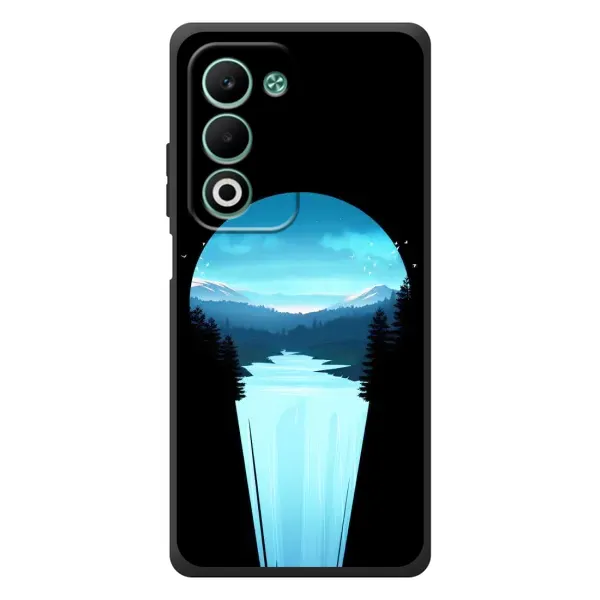 Чехол с рисунком «Синий Водопад» для OPPO A5
