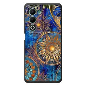 Чохли з сенсом на OPPO A5 (Золоті узори)