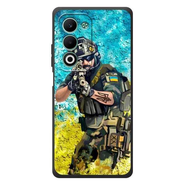 Чехол с рисунком «ЗСУ  Воин» для OPPO A5