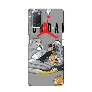 Силиконовый Чехол Nike Air Jordan на Оппо А52 (Air Jordan)