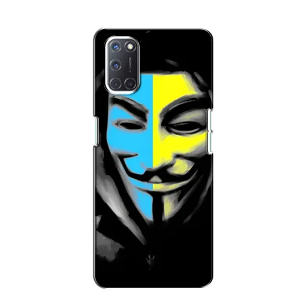 Чехол с рисунком «Анонимус патриот» для OPPO A52 Чехол с рисунком «Анонимус патриот» для OPPO A52