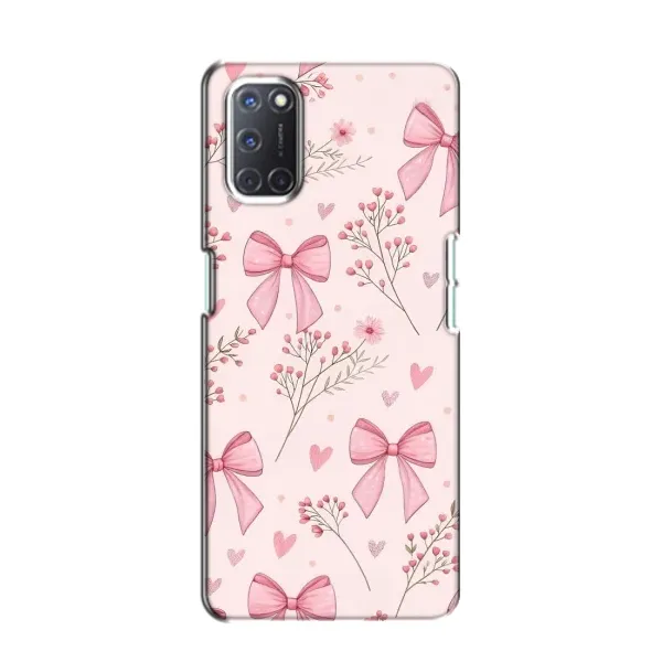 Чехол с рисунком «Банты с цветами» для OPPO A52 Чехол с рисунком «Банты с цветами» для OPPO A52