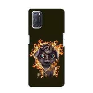 Чехлы на военную тематику для Oppo A52 (Бавовна мем)