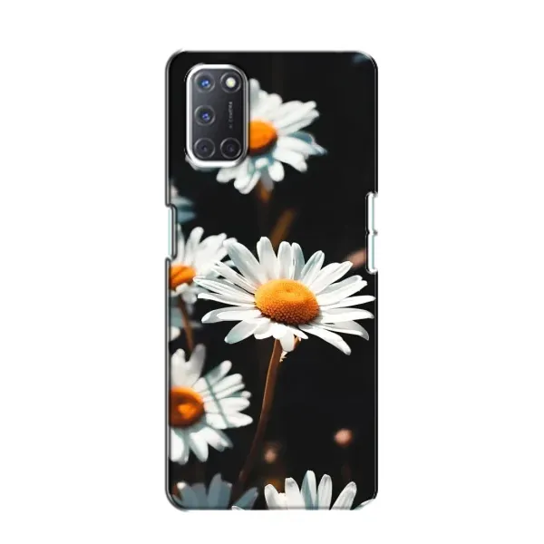 Чехол с рисунком «Белые ромашки» для OPPO A52 Чехол с рисунком «Белые ромашки» для OPPO A52