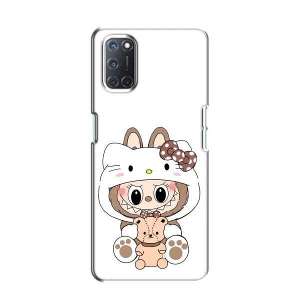 Чехол с рисунком «Белый Лабубу» для OPPO A52 Чехол с рисунком «Белый Лабубу» для OPPO A52