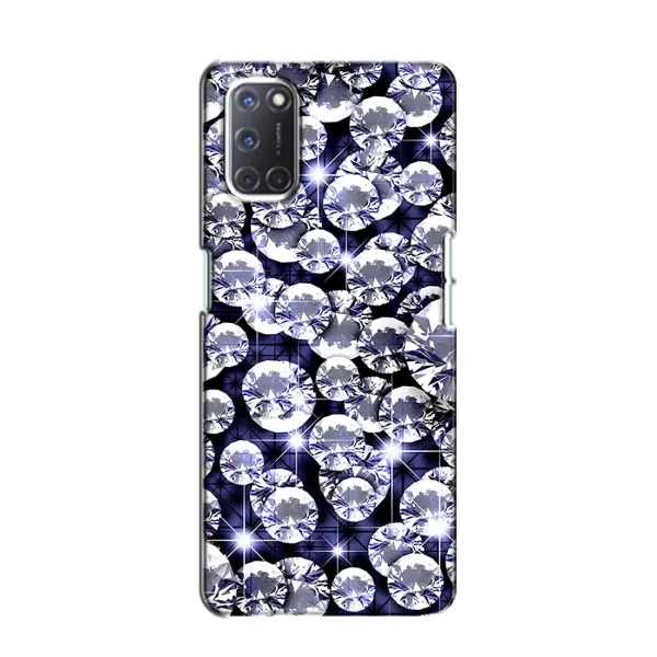 Чехол с рисунком «Бриллианты» для OPPO A52