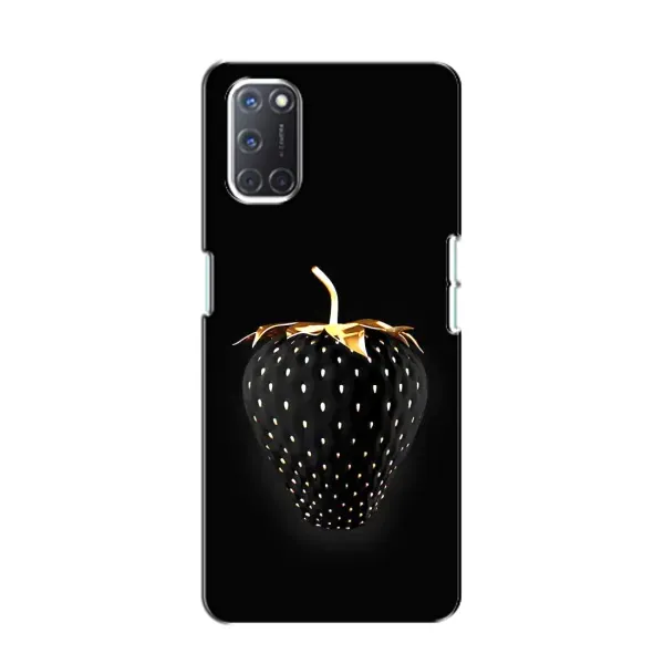 Чехол с рисунком «Чёрная клубника» для OPPO A52 Чехол с рисунком «Чёрная клубника» для OPPO A52
