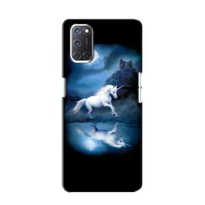 Чехол Unicorn на Oppo A52 (Единорог)