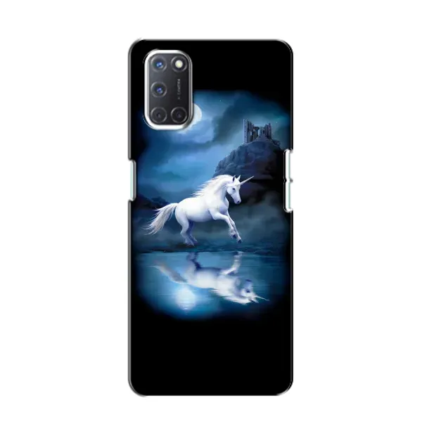 Чехол с рисунком «Единорог» для OPPO A52