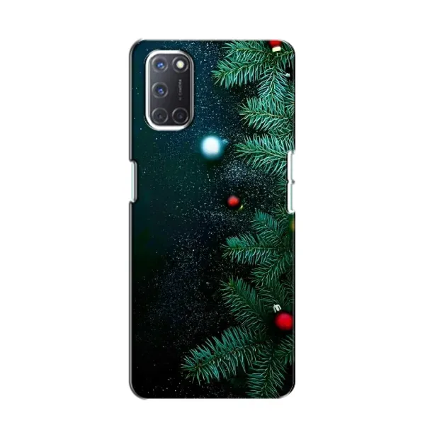 Чехол с рисунком «Елка» для OPPO A52