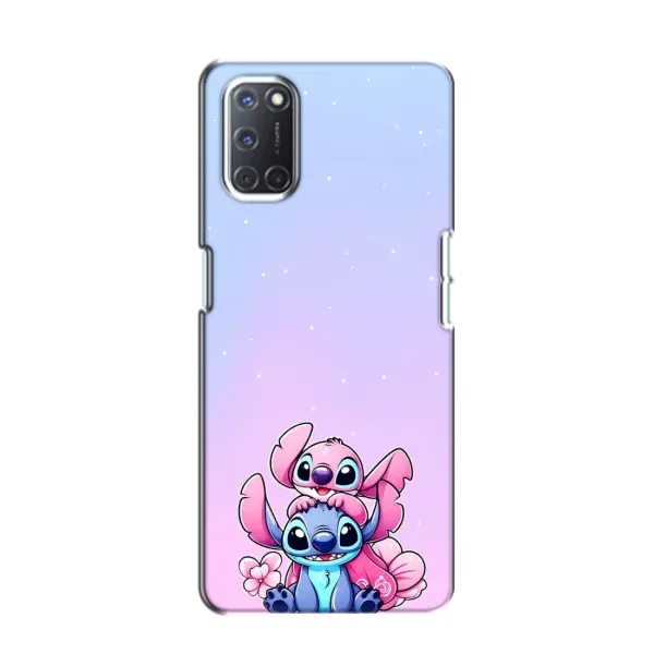 Чехол с рисунком «Энджл и Стич» для OPPO A52 Чехол с рисунком «Энджл и Стич» для OPPO A52