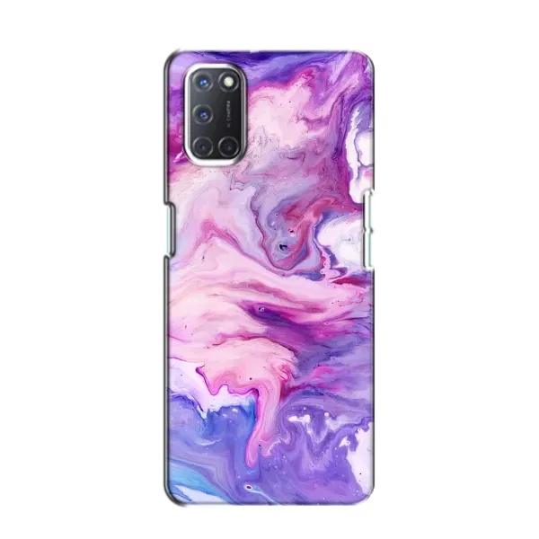 Чехол с рисунком «Фиолетовый мрамор» для OPPO A52 Чехол с рисунком «Фиолетовый мрамор» для OPPO A52