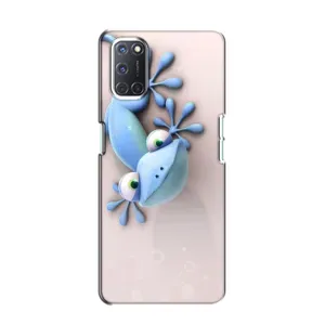 Чехлы с изображением разных животных для Oppo A52 (Геккон)