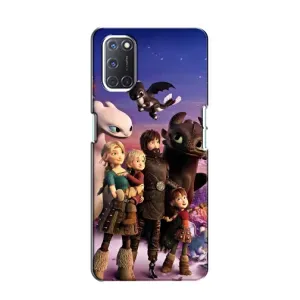 Чехол дракон Беззубик для Oppo A52 (Герои дракона)