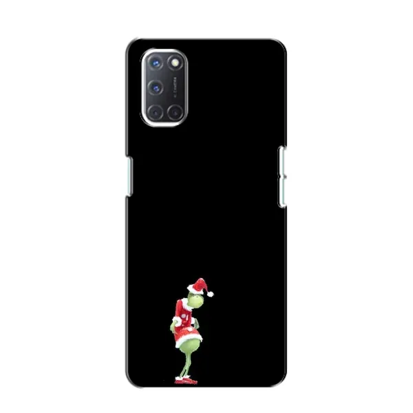 Чехол с рисунком «Гринч на чорном» для OPPO A52