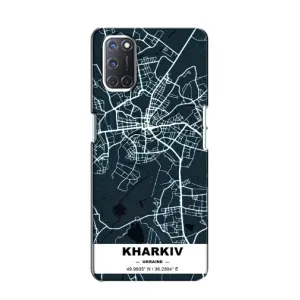 Чехлы силиконовые (Город Харьков) на Оппо А52 (Харьков)