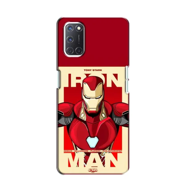 Чехол с рисунком «Iron man» для OPPO A52 Чехол с рисунком «Iron man» для OPPO A52