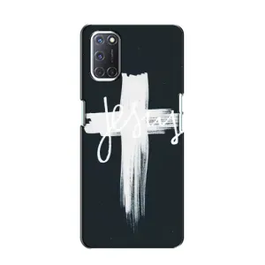 Чехлы для Оппо А52 (Крест Иисуса) (Jesus)