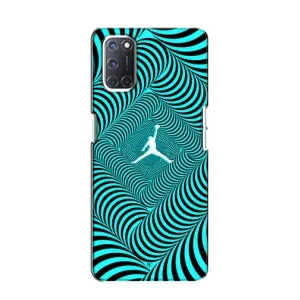 Силиконовый Чехол Nike Air Jordan на Оппо А52 (Jordan)