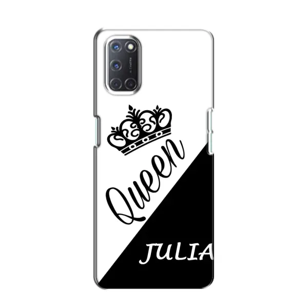 Чехол с рисунком «JULIA» для OPPO A52