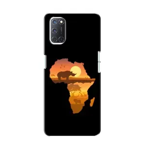 Летний Чехол на Oppo A52 (Карта)