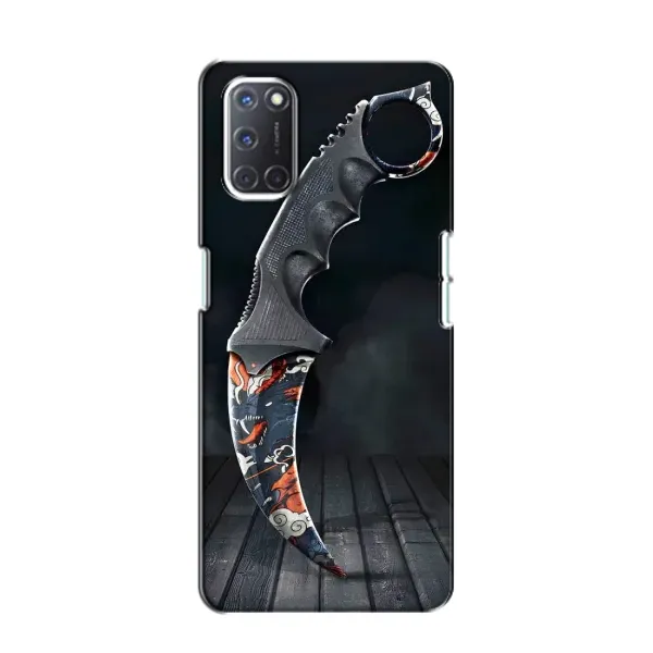 Чехол с рисунком «Кинжал КС ГО» для OPPO A52 Чехол с рисунком «Кинжал КС ГО» для OPPO A52