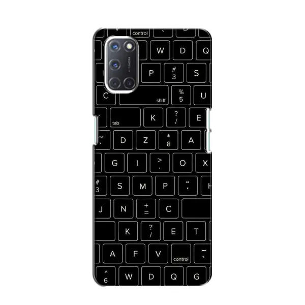 Чехол с рисунком «Клавиатура» для OPPO A52 Чехол с рисунком «Клавиатура» для OPPO A52