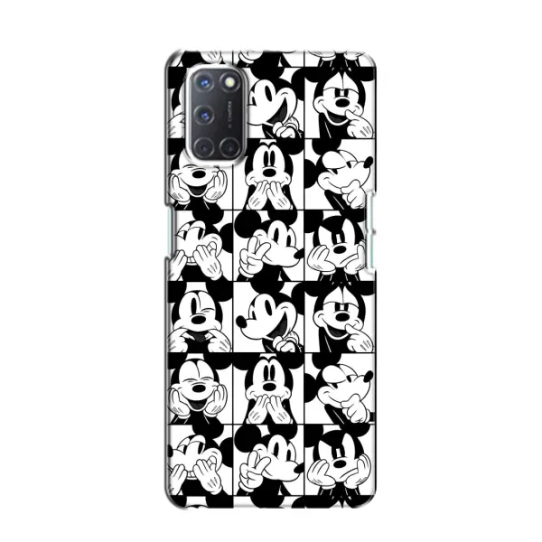 Чехол с рисунком «Коллаж Микки Маус» для OPPO A52