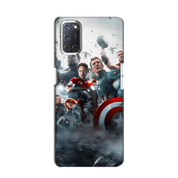 Чехол с рисунком «Команда марвел» для OPPO A52