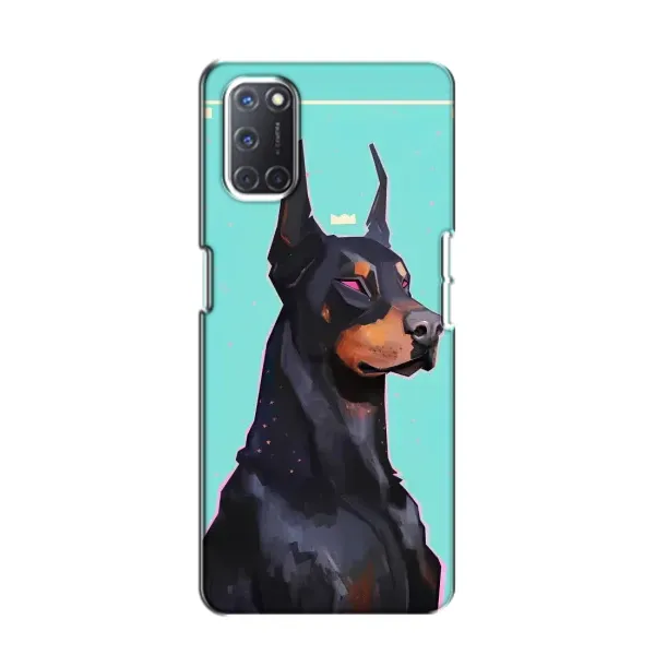 Чехол с рисунком «Король доберман» для OPPO A52 Чехол с рисунком «Король доберман» для OPPO A52