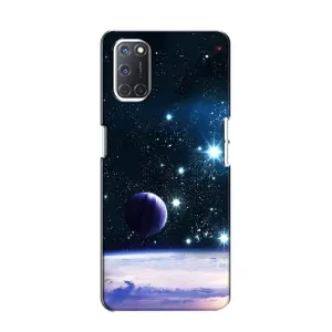 Чехол (ТПУ) с планетами на Oppo A52 (Космический вид)